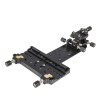 Baader Double-Balancing Plate-Set with 3'' Plate, V-clamp and Stronghold