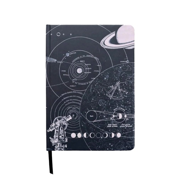 Atoms to Astronauts Astronomy A5 Hardcover Notebook