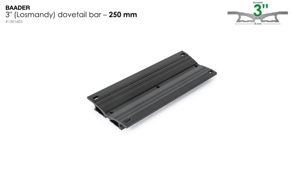Baader 3'' Dovetail Bar 250mm (10'')