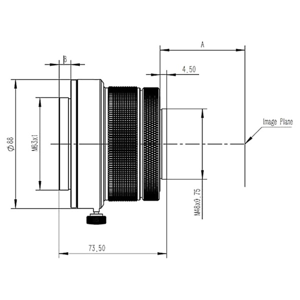 Starfield Adjustable 1.0x Flattener for 80-155mm Telescopes