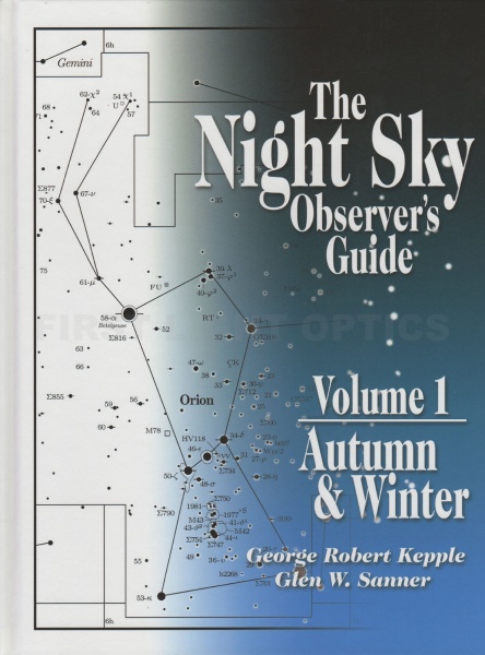 The Night Sky Observers Guide - Volumes 1, 2, 3 and 4 Book | First 